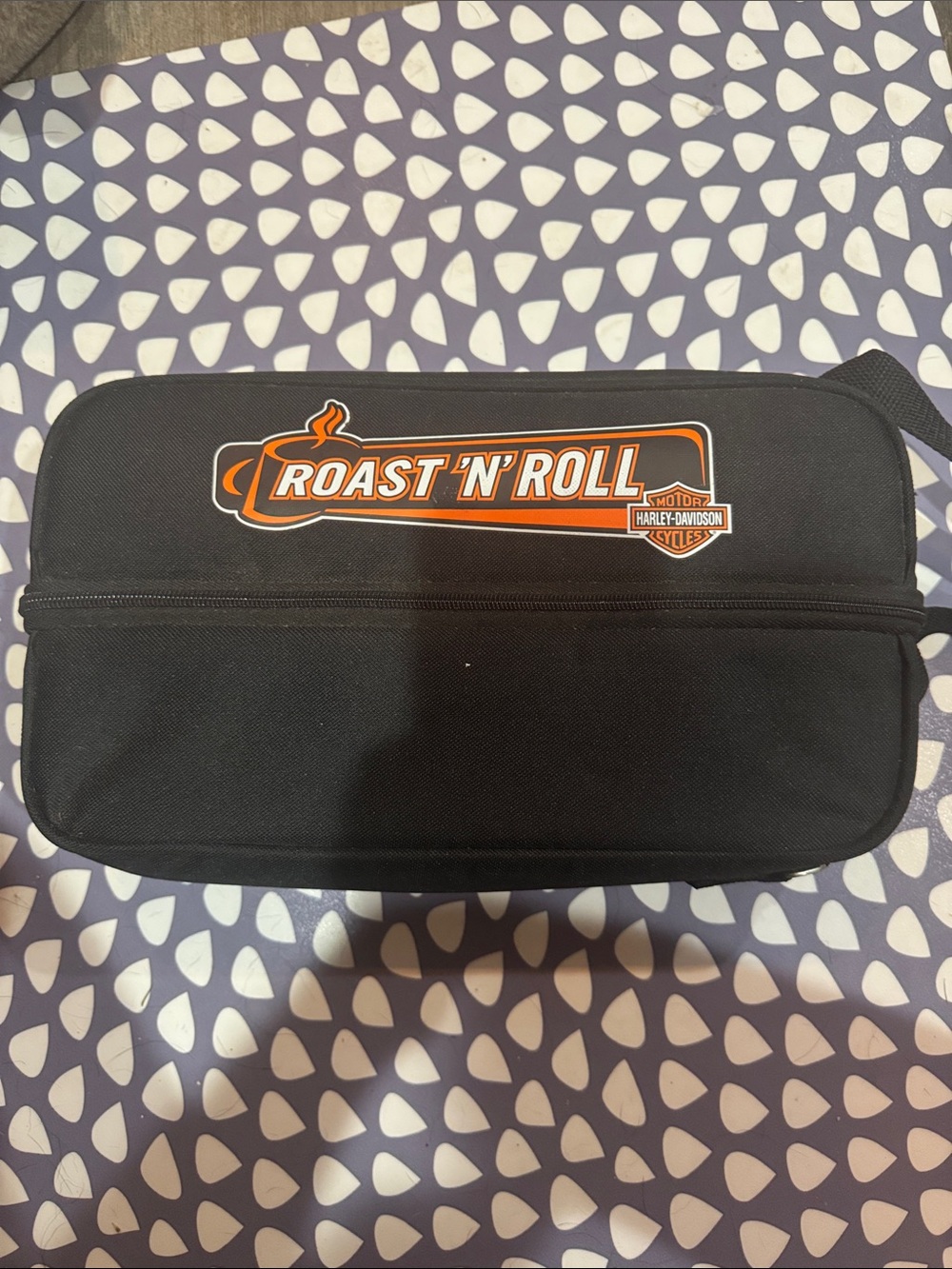 Harley-Davidson Roast 'N' Roll Black Travel  Bag